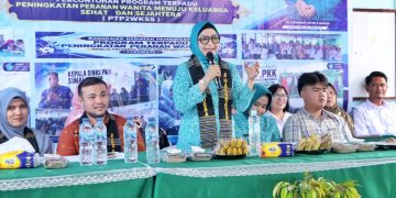 Ketua tp pkk simalungun sambut hangat tim evaluasi nagori percontohan ptp2wkss provinsi sumatera utara Ketua tp pkk simalungun sambut hangat tim evaluasi nagori percontohan ptp2wkss provinsi sumatera utara